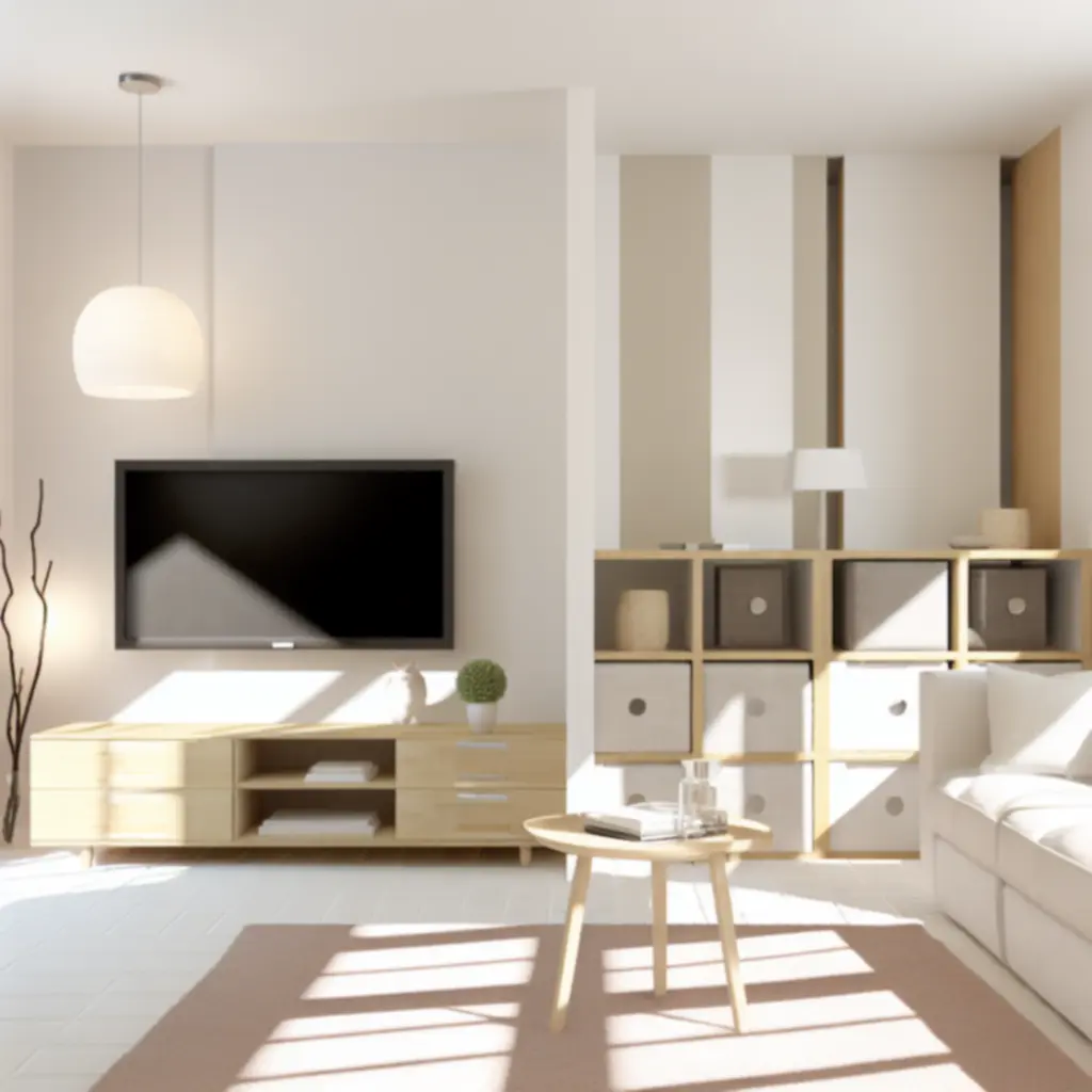 Product geplaatst in woonkamer