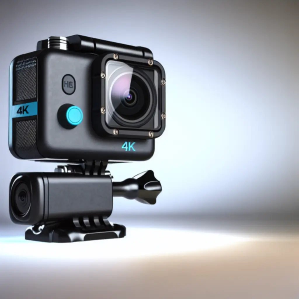 Aurora 4K action camera met stabilisatie