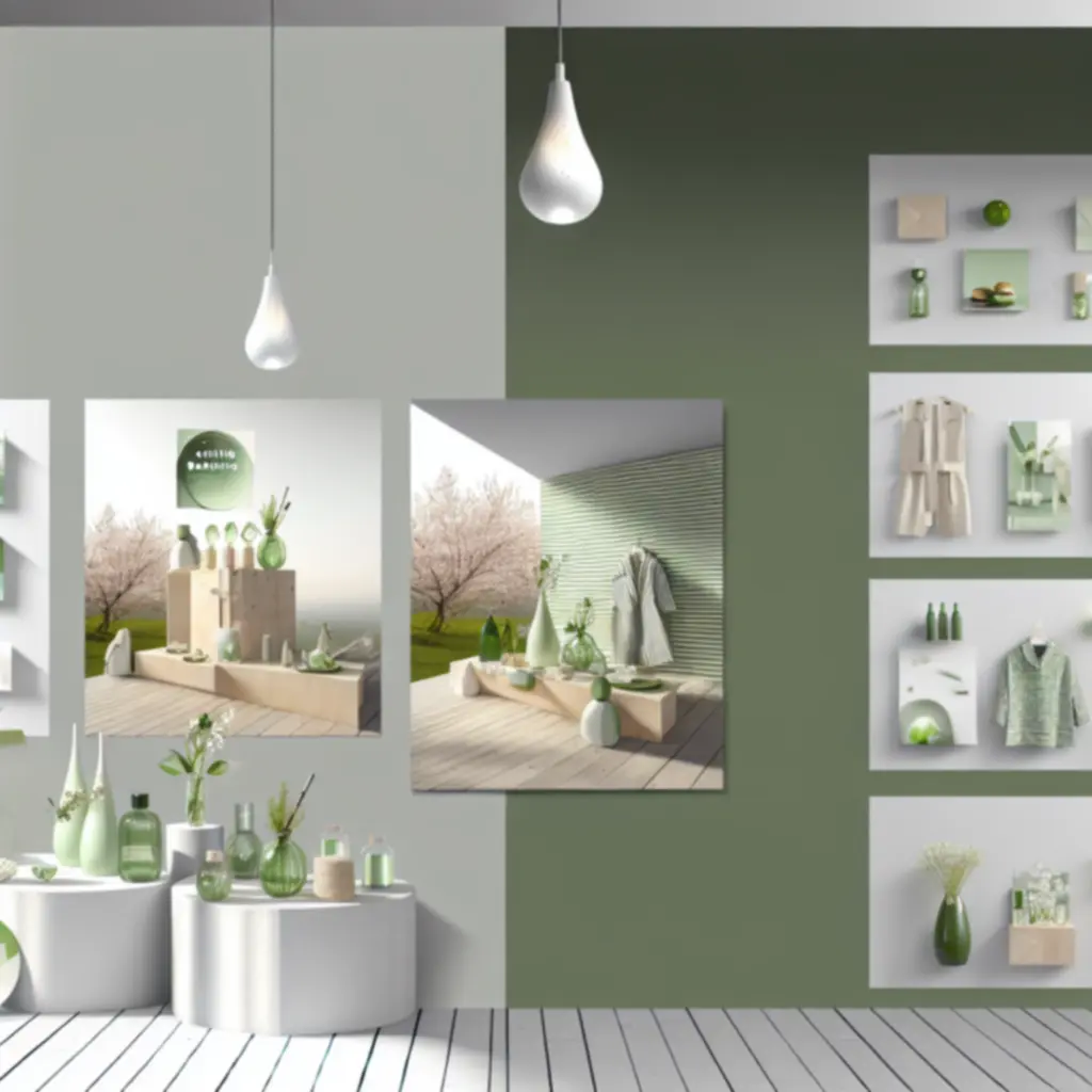 Voorjaarsactie met stijlvolle productselectie in hoge resolutie