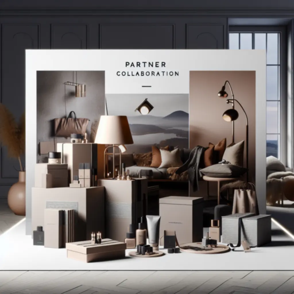 Partnercollaboratie met geselecteerde merkcollectie